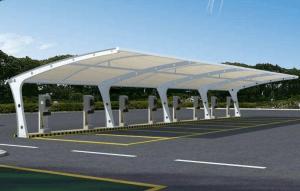 洪雅县膜结构停车棚