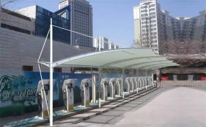 洪雅县膜结构停车棚