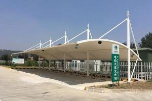 洪雅县膜结构停车棚